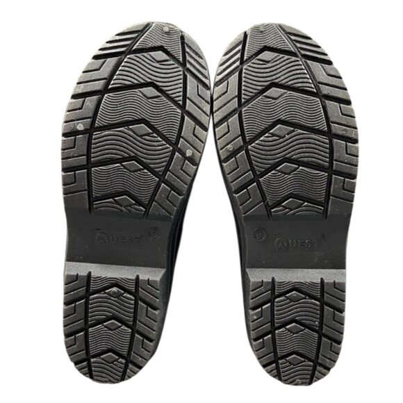 New Quest Powder Womens Size 8 Black/Grey Winter Boots Faux Fur NWT - Picture 3 of 13